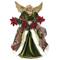 Santa's Workshop 16" Poinsettia Angel Tree Topper